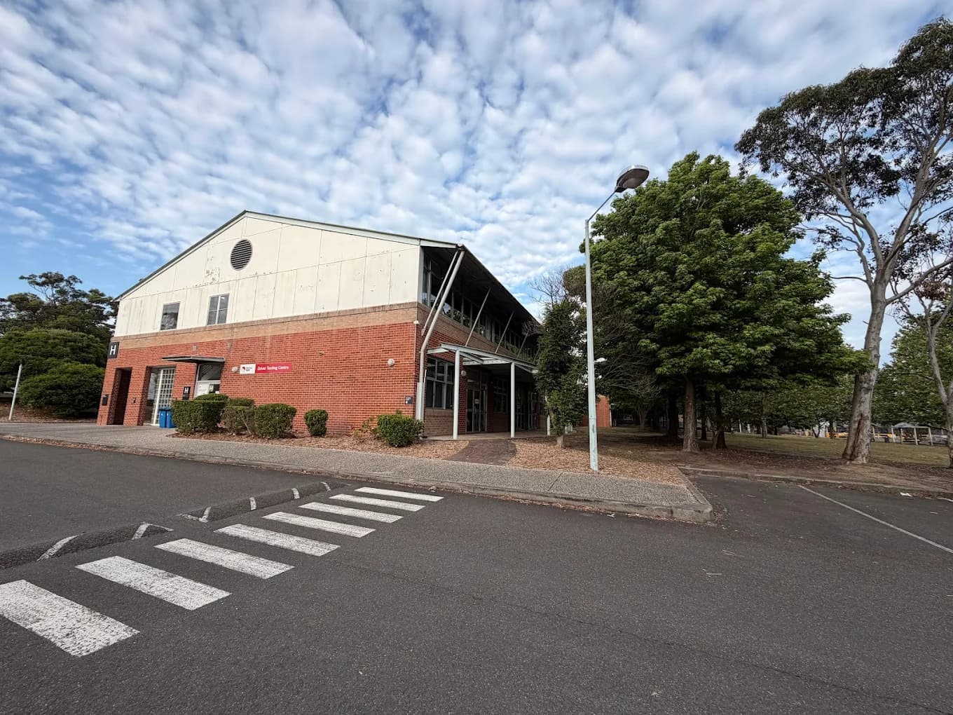 Macquarie Fields Driver Testing Centre exterior for learner test-day planning